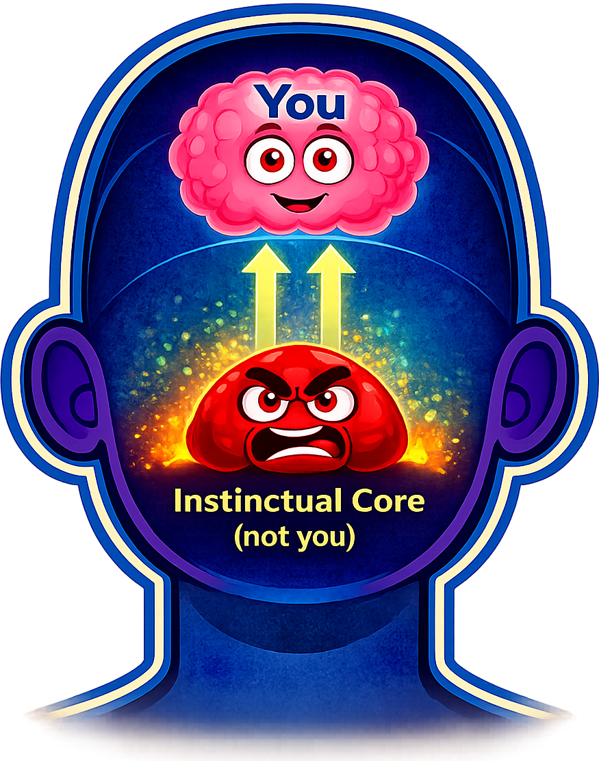 One voice and Instinctual Core visual