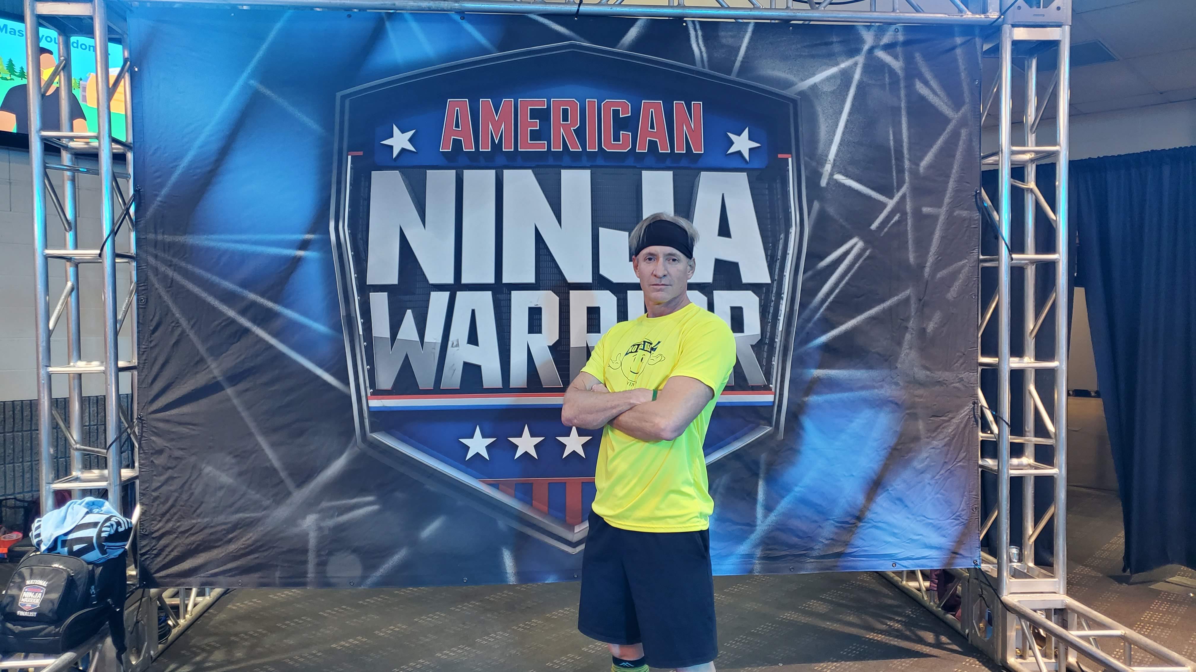 Roger on American Ninja Warrior